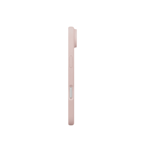 Uniq Lino Hybrid Silicone Case with MagClick Compatibility for iPhone 17 Pro Blush
