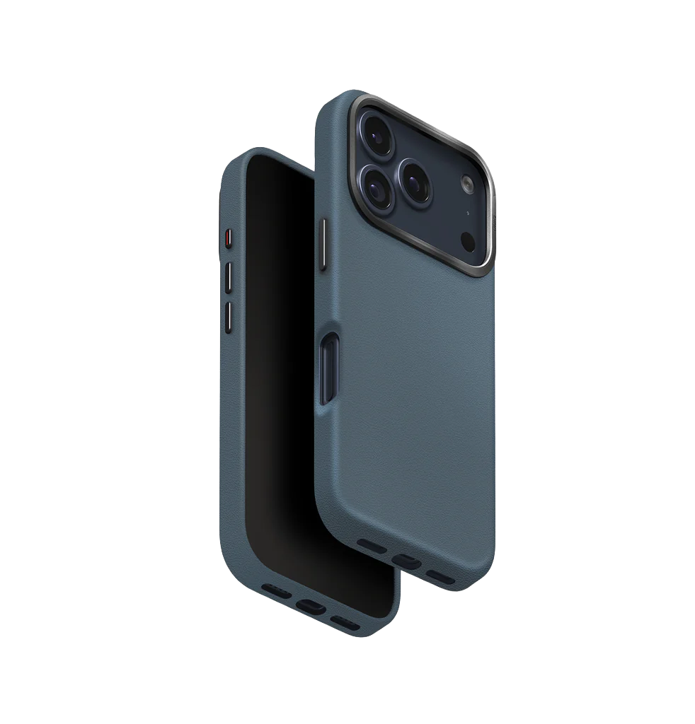 Uniq Lyden Premium Leatherette Case for iPhone 17 Pro Max Ash