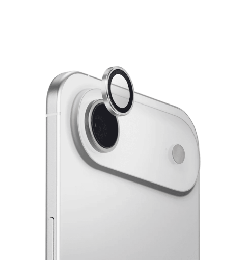 Uniq Optix AluGuard Aluminium Camera Lens Protector for iPhone Air Silver