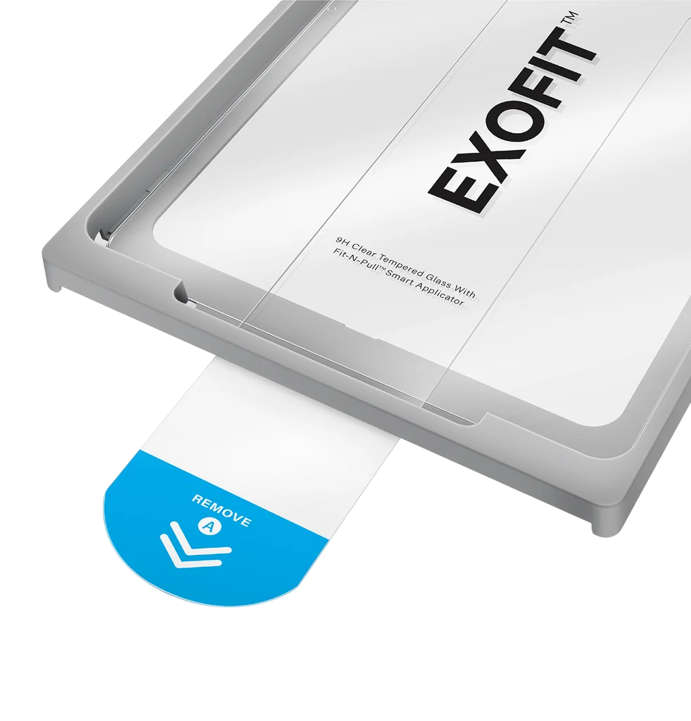Uniq Optix EXOFit Tempered Glass Screen Protector for iPad Air 13 M2-M3 (2024)