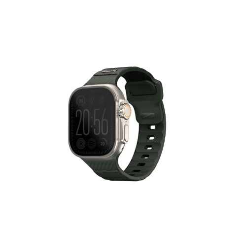 Uniq Stride FKM Watch Strap for Apple Watch 49/45/44/42mm Moss