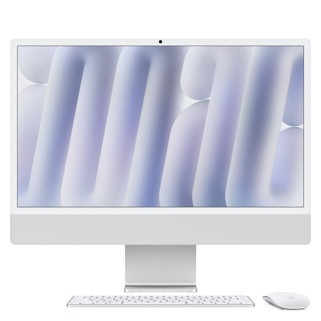 24-inch iMac with Retina 4.5K display: Apple M4 chip with 10-core CPU and 10-core GPU, SSD