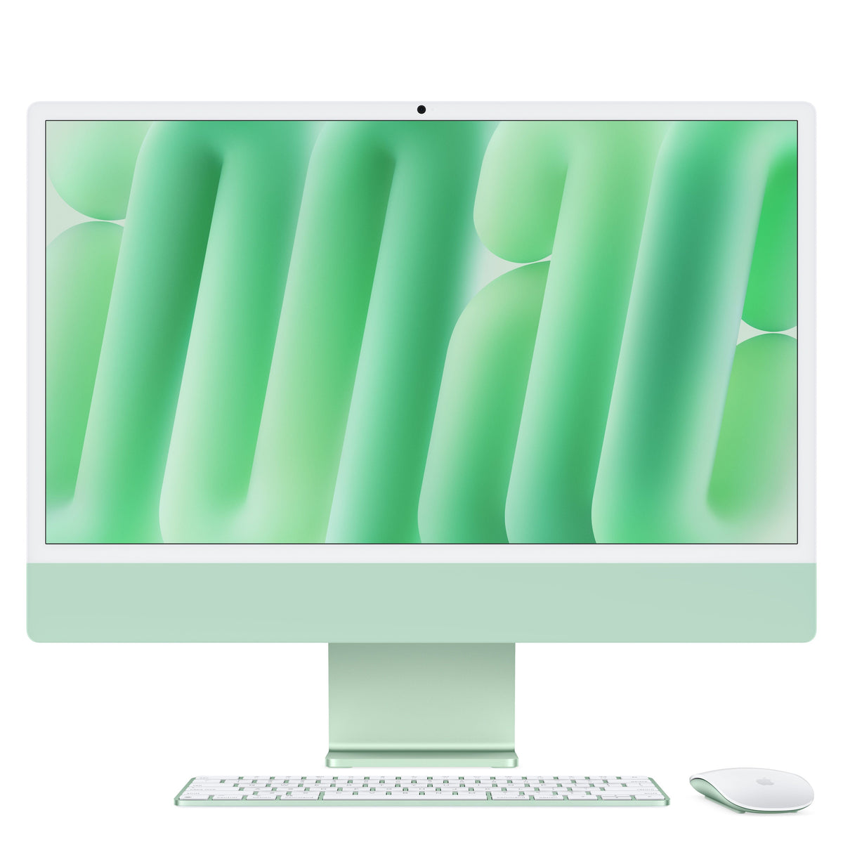 24-inch iMac with Retina 4.5K display: Apple M4 chip with 8-core CPU and 8-core GPU, SSD