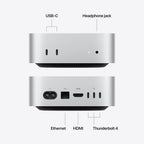 Mac mini: Apple M6 chip with 12-core CPU and 12-core GPU, SSD