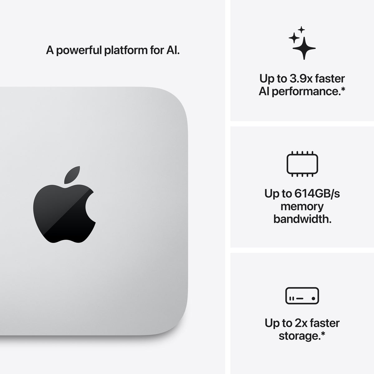 Mac Studio: Apple M5 Max chip with 18-core CPU and 32-core GPU, SSD