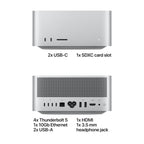 Mac Studio: Apple M5 Max chip with 18-core CPU and 32-core GPU, SSD