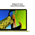 13-inch MacBook Neo: Apple A18 Pro chip with 6‑core CPU and 5‑core GPU, Magic Keyboard with Touch ID, SSD Citrus