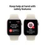 Apple Watch SE 3 GPS 40mm Aluminum Case with Sand Sport Band S/M