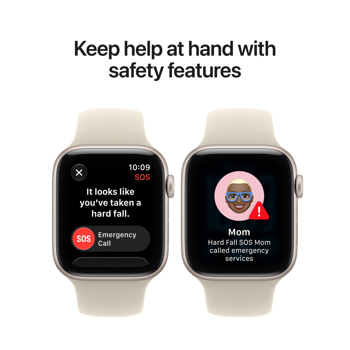 Apple Watch SE 3 GPS 44mm Aluminum Case with Sand Sport Band M/L