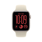 Apple Watch SE 3 GPS 44mm Aluminum Case with Sand Sport Band M/L