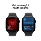 Apple Watch Series 11 GPS 42mm Aluminium Case with Black Sport Band S/M