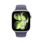 Apple Watch Series 11 GPS 42mm Aluminium Case with Purple Fog Sport Band M/L