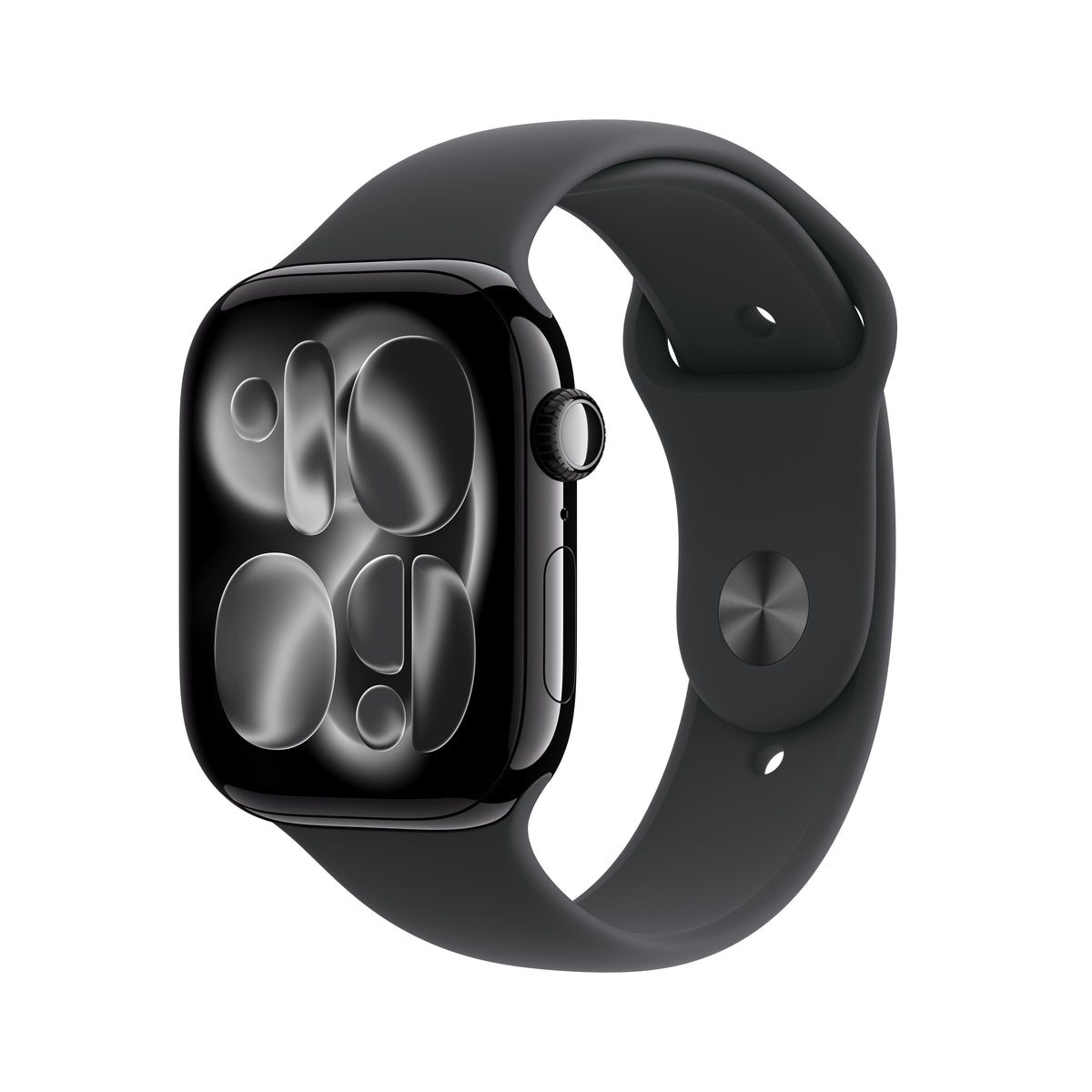 Apple Watch Series 11 GPS 46mm Aluminium Case with Black Sport Band M/L