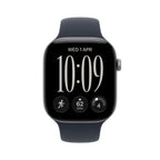 Apple Watch Series 12 GPS 46mm Aluminum Case with Navy Blue Sport Band M/L