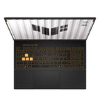 لابتوب ألعاب ASUS TUF F16 بمعالج Intel Core i5-14450HX، ذاكرة 16 جيجابايت، سعة 512 جيجابايت SSD، بطاقة RTX 5050، شاشة 16 بوصة FHD، Windows 11 Jaeger