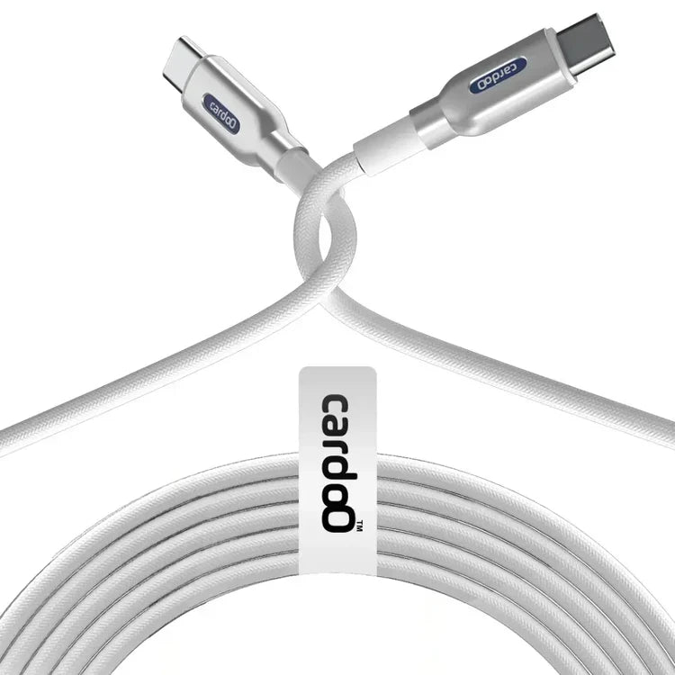 cardoO Box 4 باندل ( نظارة VR + كابل USB-C إلى Lightning بقدرة 27 وات + كابل USB-C إلى USB-C بقدرة 100 وات + ساعة cardoO Watch X Orbit CGLWXO03 ذهبي)