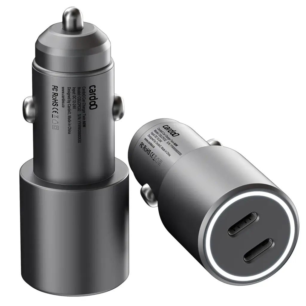 cardoO Box 1 باندل ( نظارة VR + كابل USB-C إلى Lightning بقدرة 27 وات + كابل USB-C إلى USB-C بقدرة 100 وات + حامل سيارة لاسلكي 2×15 وات + شاحن سيارة 60 وات)