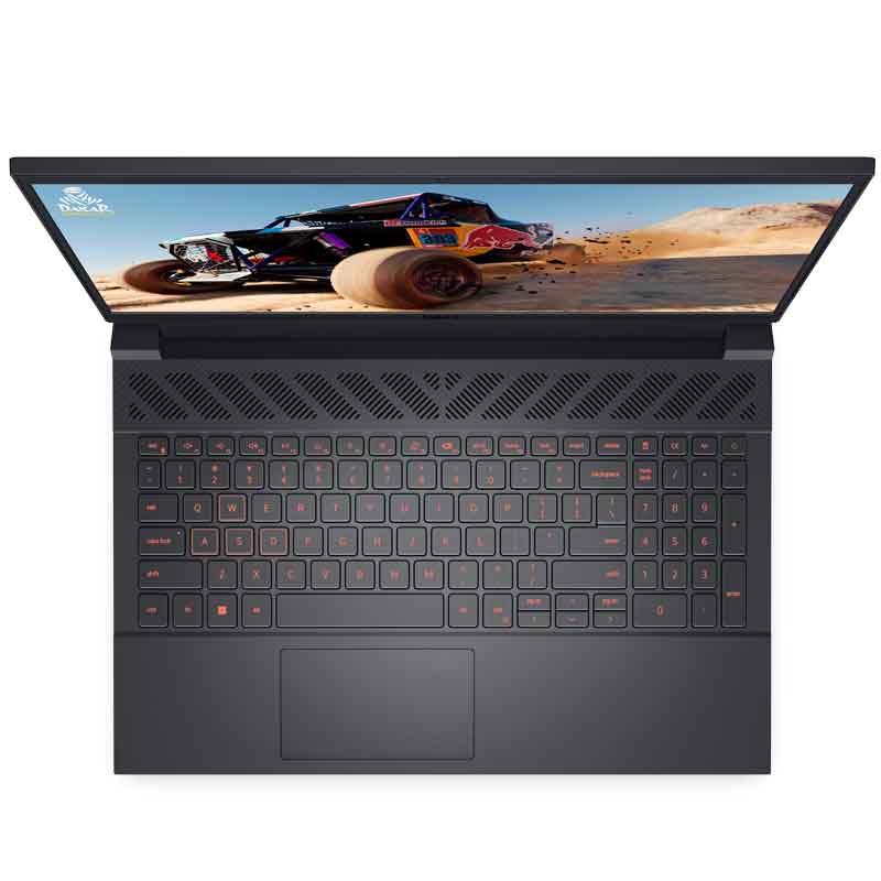 حاسوب محمول Dell G15 5530 بمعالج Intel® Core™ i7-13650HX، RAM ، 512 SSD، RTX4050، شاشة 15.6 بوصة FHD أسود