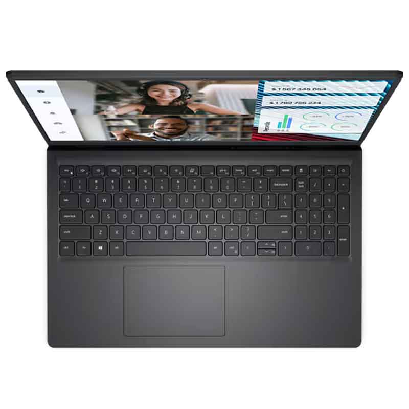ديل 3520 Vostro أنتل® كور™ i3-1215U رامات 4 جيجابايت ، 256 جيجابايت SSD ، جرافيك UHD Graphics ، شاشة 15.6 بوصة FHD أسود