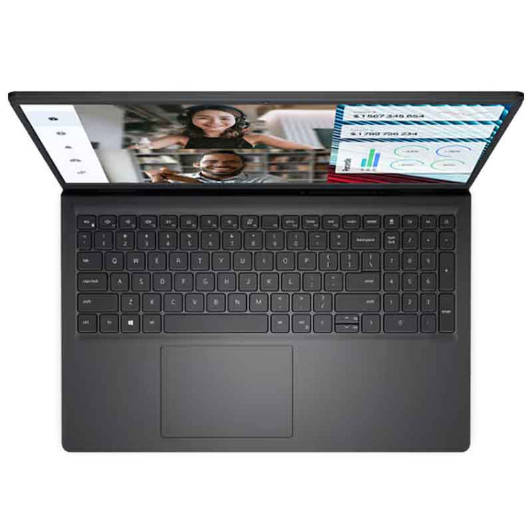 ديل 3520 Vostro أنتل® كور™ i3-1215U رامات 4 جيجابايت ، 256 جيجابايت SSD ، جرافيك UHD Graphics ، شاشة 15.6 بوصة FHD أسود