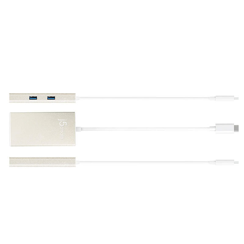 j5create محول متعدد المنافذ USB-C™ HDMI™/Ethernet/USB™ JCA374