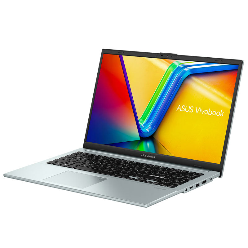 لابتوب ASUS VivoBook Go 15 بمعالج AMD Ryzen 3 7320U، 8GB RAM، SSD، كارت AMD Radeon، شاشة 15.6 بوصة FHD، ويندوز 11، موديل E1504FA-BQ823W رمادي أخضر