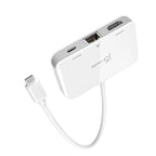 j5create محول USB-C® إلى HDMI™ بدقة 4K وإيثرنت- JCA351