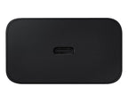 شاحن Samsung 45 وات مع كابل USB-C إلى USB-C بطول 1.8 متر أسود