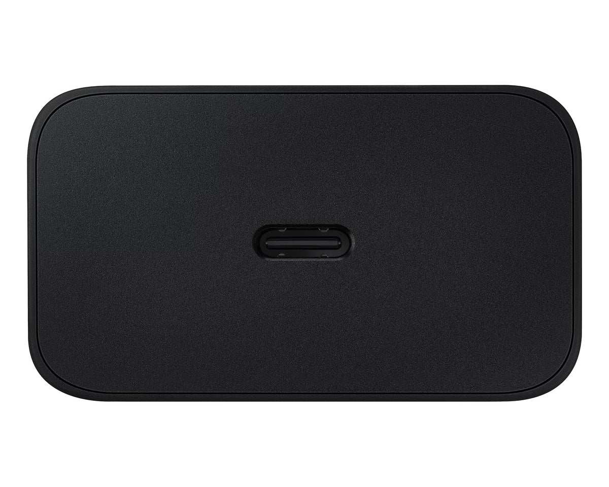 شاحن Samsung 45 وات مع كابل USB-C إلى USB-C بطول 1.8 متر أسود
