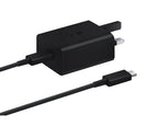 شاحن Samsung 45 وات مع كابل USB-C إلى USB-C بطول 1.8 متر أسود