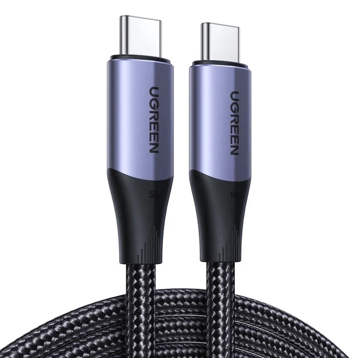 كابل UGREEN USB-C إلى USB-C PD بقدرة 240 واط وطول 1 متر 80150 أسود