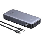 باور بانك UGREEN سعة 20000mAh شحن سريع 30W أسود