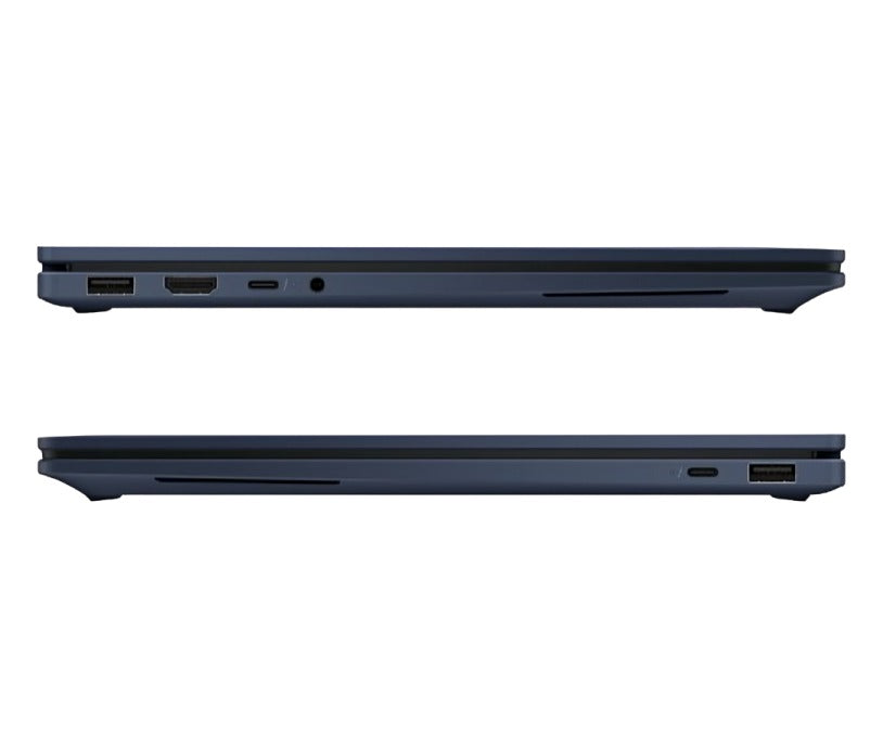 لابتوب HP OmniBook X Flip 14-kb0000ne Ultra 7 355، رام 16 جيجابايت LPDDR5X، SSD 1 تيرابايت، Intel Graphics، Windows 11 أزرق