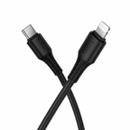كابل HOCO X120 من USB-C إلى Lightning، يدعم الشحن السريع بقدرة 27 واط، بطول 1 متر