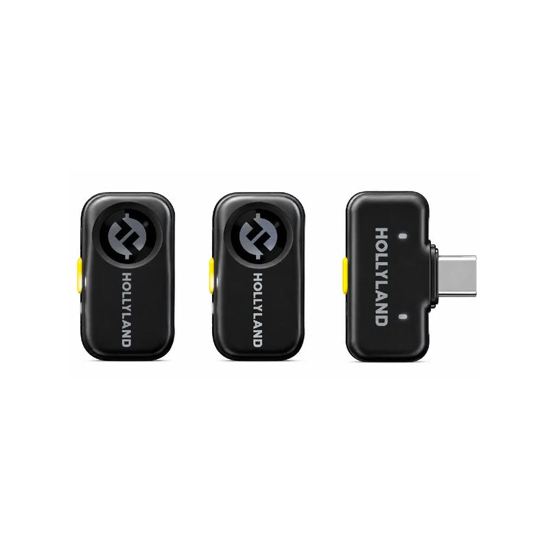 Hollyland LARK A2 Mini Duo With USB-C RX Wireless Microphone