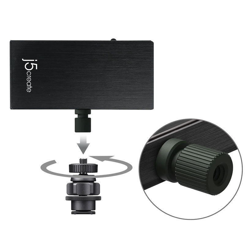 j5create محول التقاط مباشر من HDMI™ إلى USB-C™ مع خاصية توصيل الطاقة (Power Delivery) JVA02