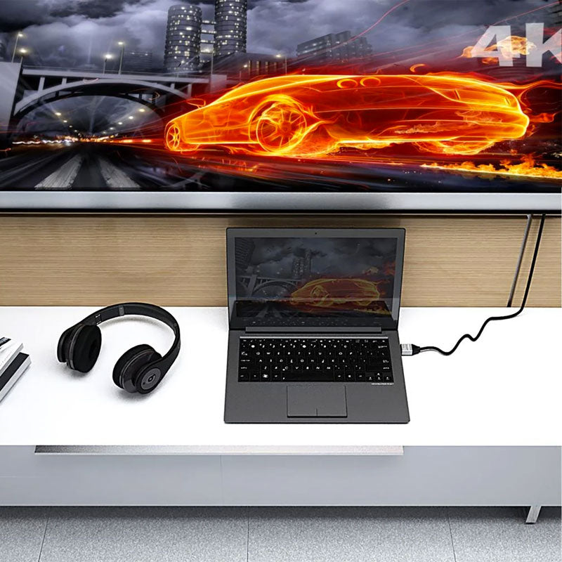 j5create كابل HDMI®/™ عالي السرعة وفائق الجودة مع إيثرنت بطول 6.6 قدم JDC52