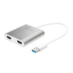j5create محول USB™ 3.0 إلى شاشتي HDMI™ متعدد الشاشات JUA365