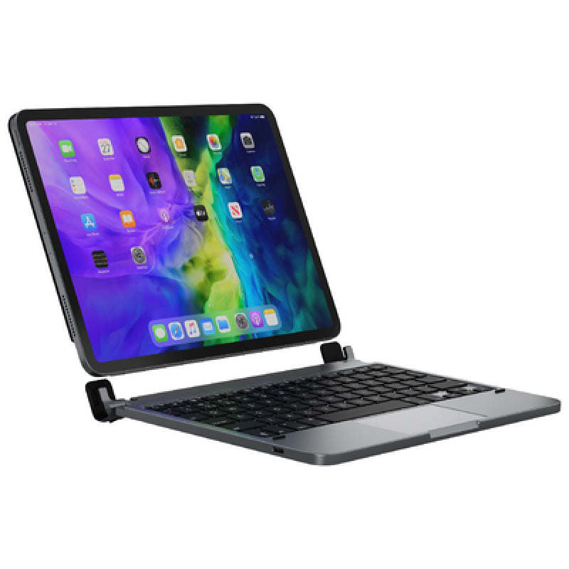 بريدج BRYTP4012, 11.0 Pro+ لوحة مفاتيح لاسلكية لجهاز ايباد برو مع لوحة تتبع وغطاء