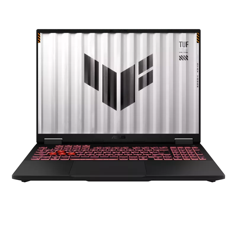 لابتوب ألعاب ASUS TUF A16 بمعالج AMD Ryzen 9 8940HX وذاكرة 16 جيجابايت وSSD سعة 512 جيجابايت وكارت شاشة NVIDIA GeForce RTX 5060 سعة 8 جيجابايت وشاشة 16 بوصة FHD+ ونظام Windows 11 FA608PM-RV659W رمادي Jaeger