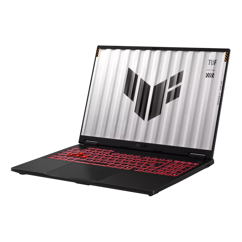 لابتوب ألعاب ASUS TUF A16 بمعالج AMD Ryzen 9 8940HX وذاكرة 16 جيجابايت وSSD سعة 512 جيجابايت وكارت شاشة NVIDIA GeForce RTX 5060 سعة 8 جيجابايت وشاشة 16 بوصة FHD+ ونظام Windows 11 FA608PM-RV659W رمادي Jaeger