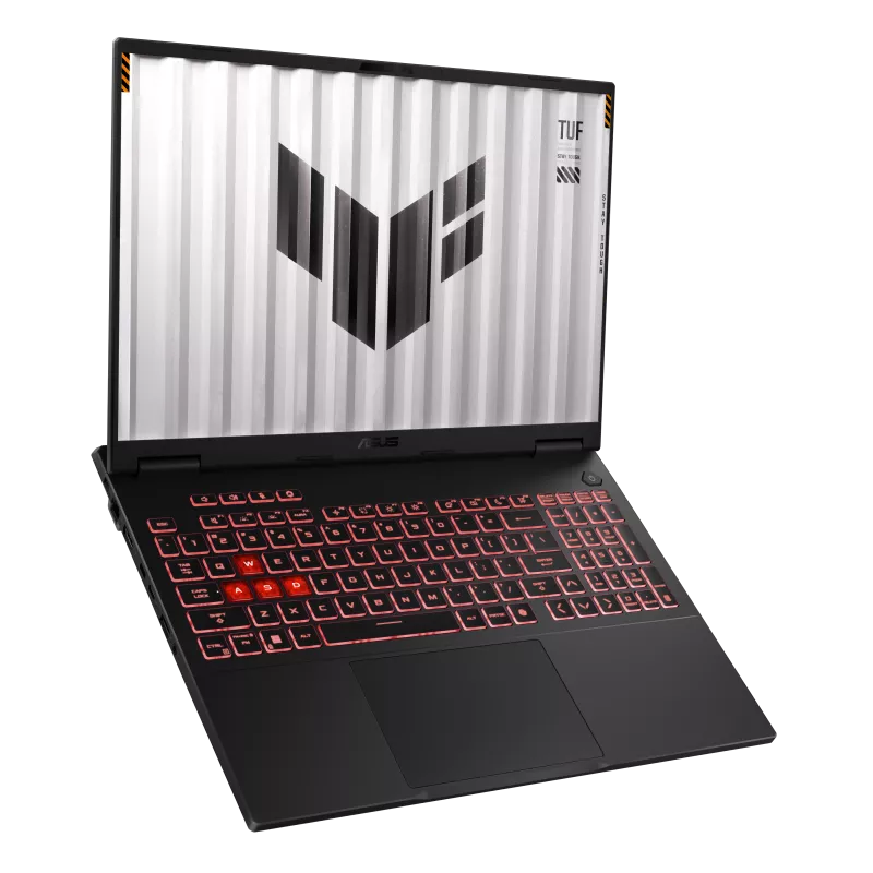 لابتوب ألعاب ASUS TUF A16 بمعالج AMD Ryzen 9 8940HX وذاكرة 16 جيجابايت وSSD سعة 512 جيجابايت وكارت شاشة NVIDIA GeForce RTX 5060 سعة 8 جيجابايت وشاشة 16 بوصة FHD+ ونظام Windows 11 FA608PM-RV659W رمادي Jaeger