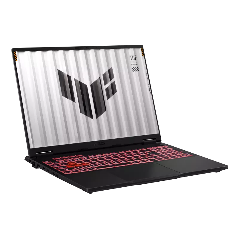 لابتوب ألعاب ASUS TUF A16 بمعالج AMD Ryzen 9 8940HX وذاكرة 16 جيجابايت وSSD سعة 512 جيجابايت وكارت شاشة NVIDIA GeForce RTX 5060 سعة 8 جيجابايت وشاشة 16 بوصة FHD+ ونظام Windows 11 FA608PM-RV659W رمادي Jaeger