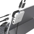 j5create قاعدة توصيل متنقلة بمنفذ USB-C™ إلى HDMI™ (بدقة 4K ومعدل تحديث 60 هرتز) لجهاز iPad Pro® JCD612