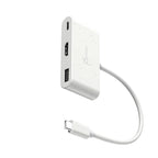 j5create منفذ USB-C® إلى HDMI™ ومنفذ USB™ من النوع A مع خاصية توصيل الطاقة JCA379EW