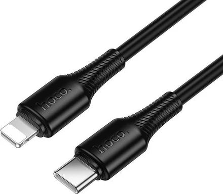 كابل HOCO X120 من USB-C إلى Lightning، يدعم الشحن السريع بقدرة 27 واط، بطول 1 متر