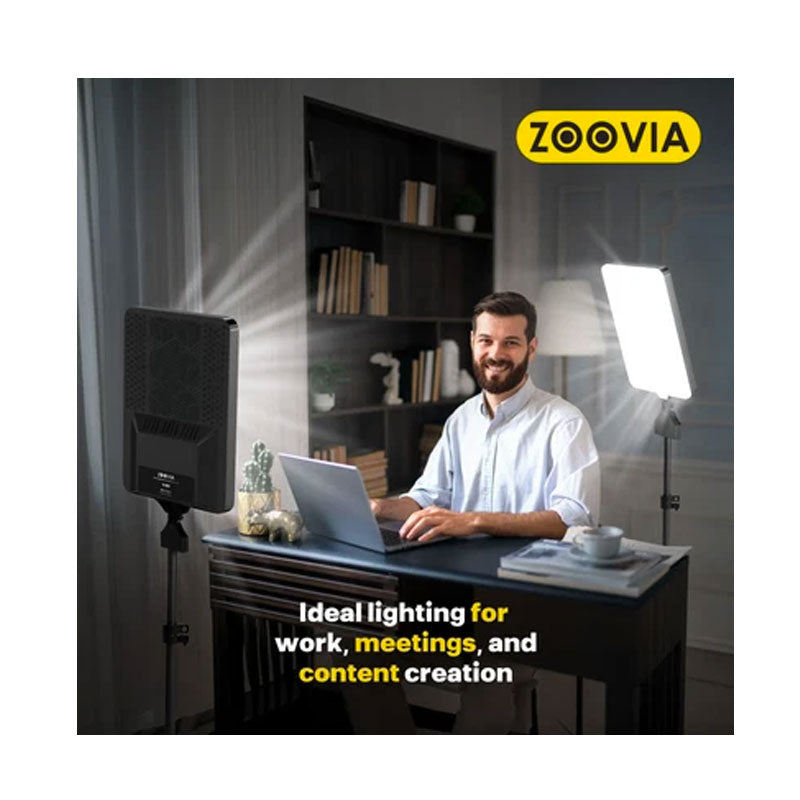 زووفيا R-009 لوحة إضاءة LED احترافية كاملة الشاشة للتجميل وملء الصور