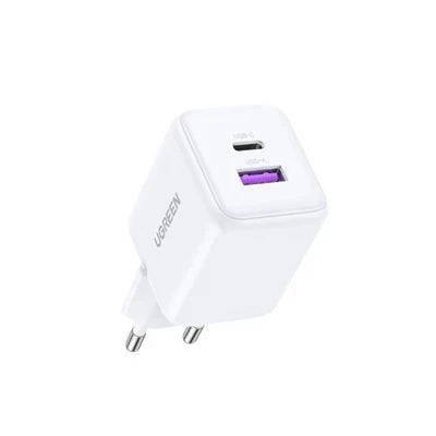 شاحن حائط UGREEN GaN سريع 30 واط بمنفذ USB-C X516