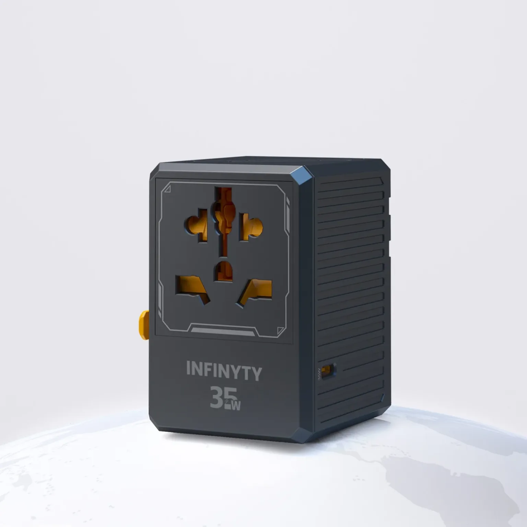 infyty ATLAS-35 Universal Travel Adapter Power Delivery 35W