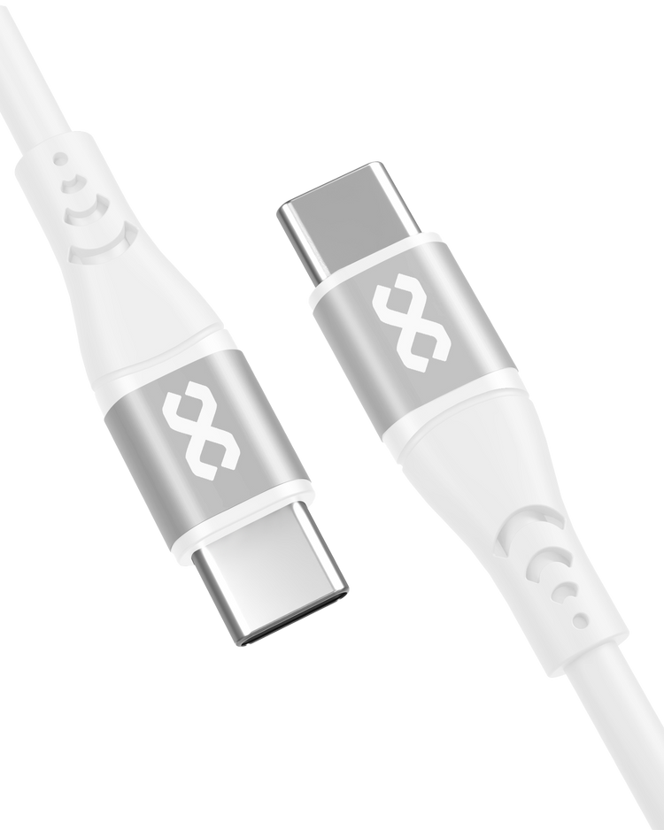 infyty DUO FLEX-I Silicone USB-C to USB-C Charging Cable 100W )
